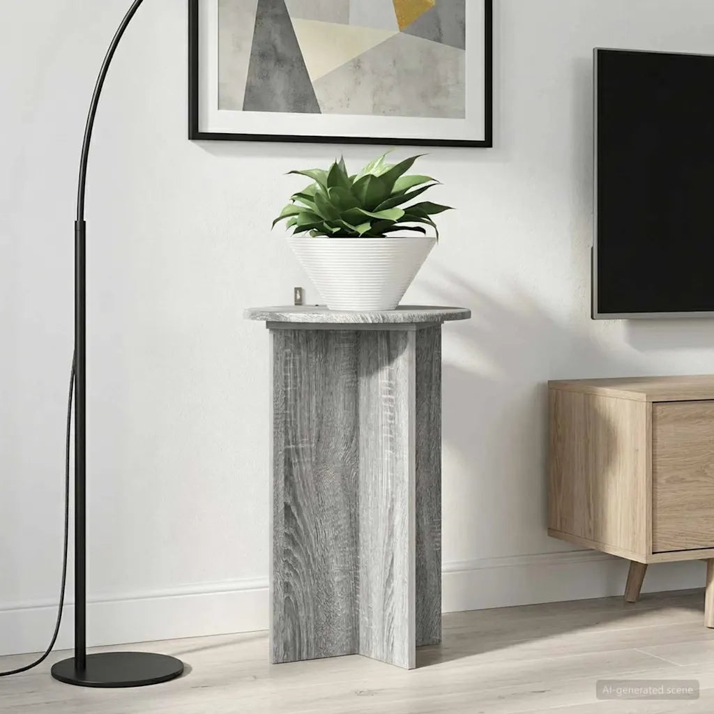 Supporto per piante 2 pz Grigio Sonoma Ø40 x 60 cm 899714