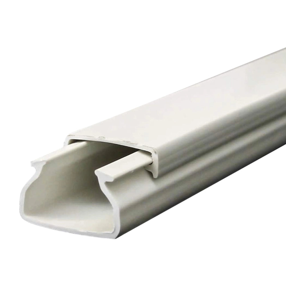 CANALINA PASSACAVI mm 15 x 18 - mt. 2 - (senza separatore)- 50 pezzi  - BricoGo