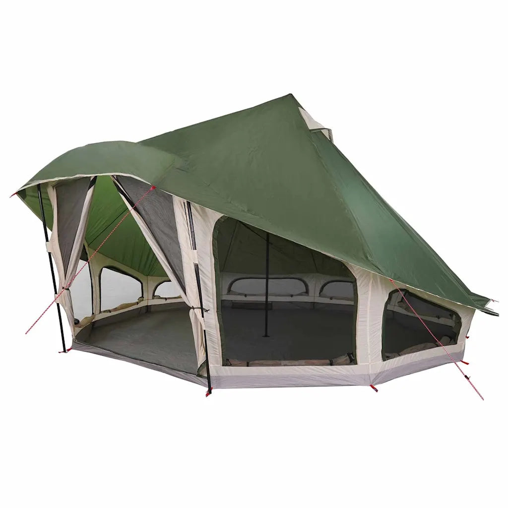 Tenda Tipi con tetto-Tenda da campeggio Verde 508 x 470 x 300 cm taffet¨¤