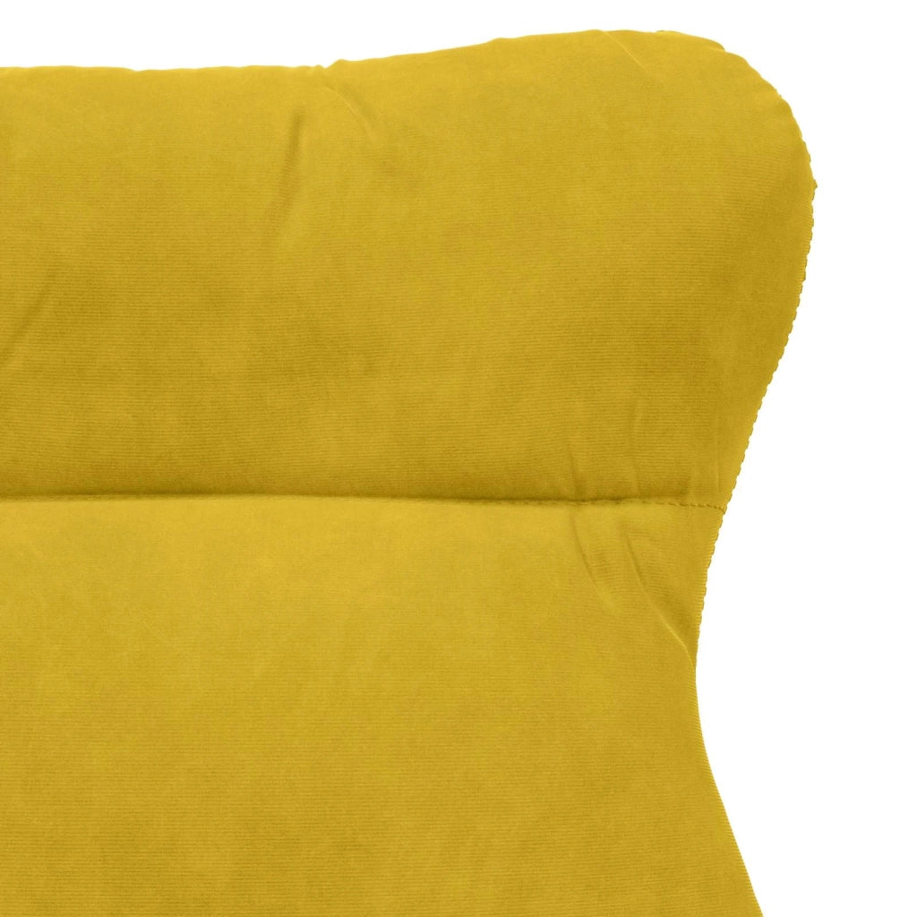 poltrona Giallo 69 x 74 x 93 cm Velluto 42001841