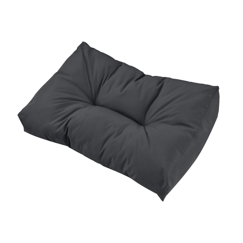 Cuscino schienale per divano in pallet imbottitura per mobili grigio 03_0000149