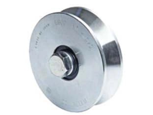 RUOTA CANCELLI GOLA V  ART.305  mm.140x44    COMUNELLO