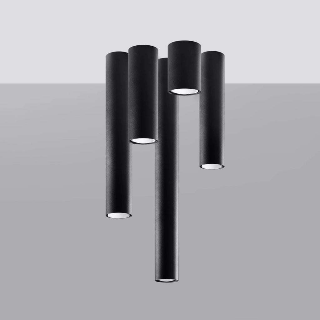 Lampada a soffitto LAGOS 60 nero