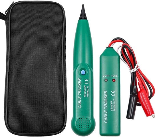 Cablottatore Multifunzionale - Tester RJ45 - Tester Linea Telefonica - Manutenzione - Risoluzione Problemi - Materiale ABS