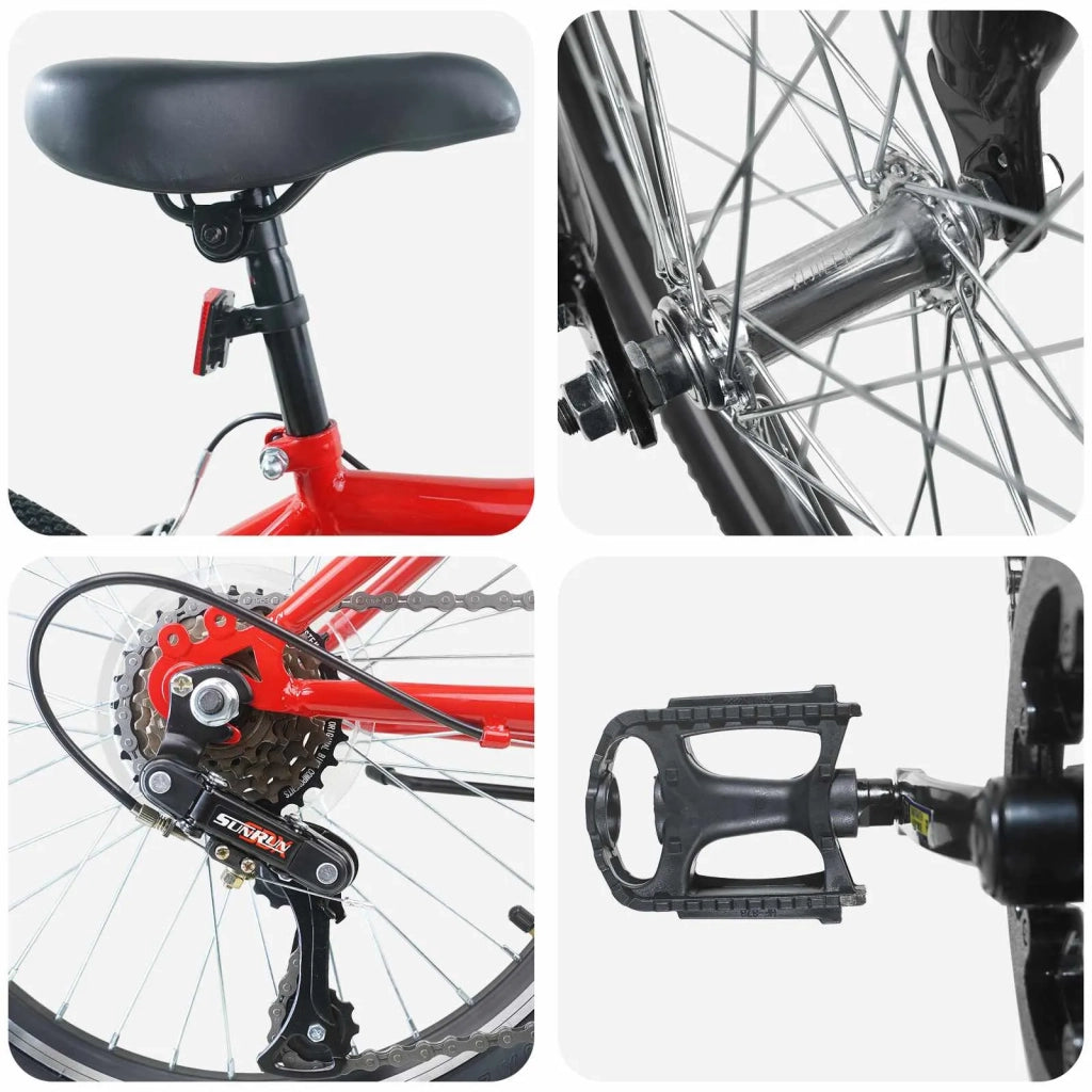Bicicletta per Bambini 20 Pollici 6-Speed