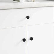 Manico 2 pcs Nero Ø30 mm Alluminio 864704