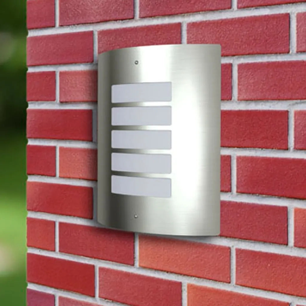 Appliquè moderni in acciaio inox per esterni ed interni, 2 160162