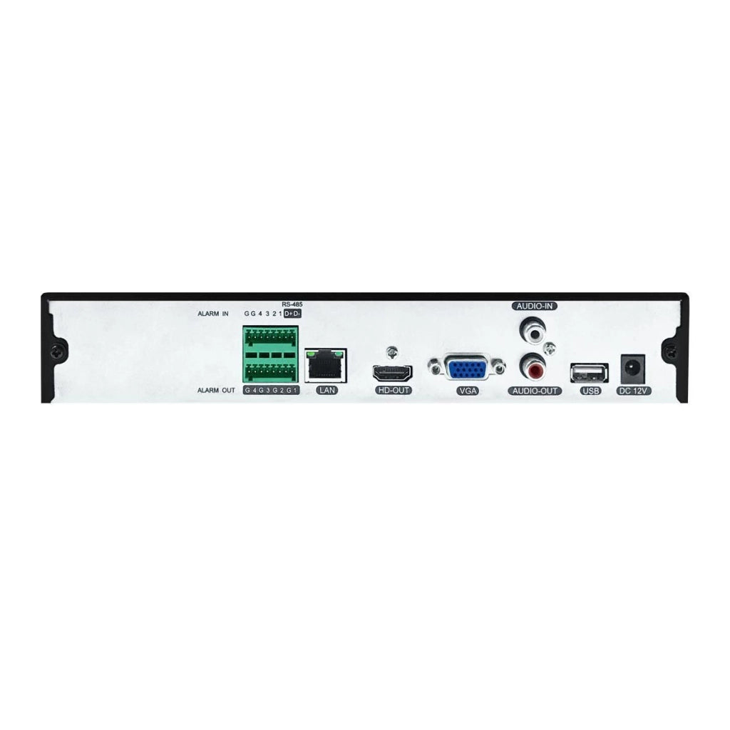 Atlantis A11-NVR1600-AK NVR 16 Canali 4K 8MP 25fps HDMI VGA Gigabit LAN ONVIF 2.2 P2P App iOS Android colore Nero
