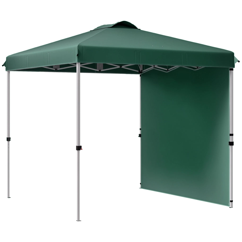 Tenda da giardino pieghevole ¨C zephmum ¨C verde 2.5x2.5m