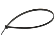 FASCETTA A STRAPPO PER CABLAGGIO mm 2,5 x 100 - nero  - UNIKO