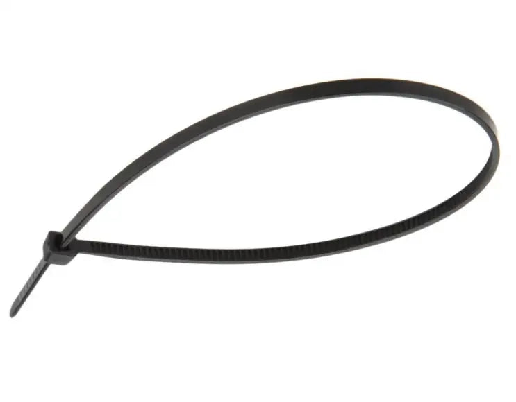 FASCETTA A STRAPPO PER CABLAGGIO mm 2,5 x 100 - nero  - UNIKO