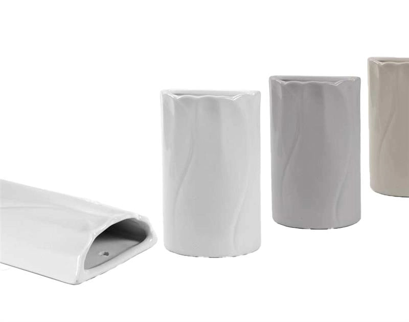 EVAPORATORE DA TERMOSIFONE EFFETTO SMERLATO IN CERAMICA DA 17 CM IN COLORE ASSORTITO
