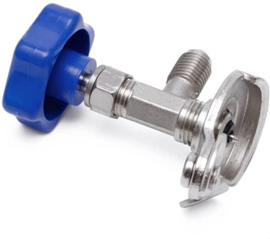 Apriolio Duurzaam - Materiale Resistente All'Ossidazione - Acciaio Inossidabile - Contenitore per Liquidi Refrigeranti - Resistentente al Trasferimento di Olio - Valvola - Dispensatore