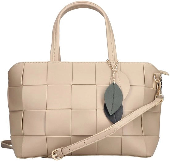 Borsa da Spalle Donna H1544, Beige
