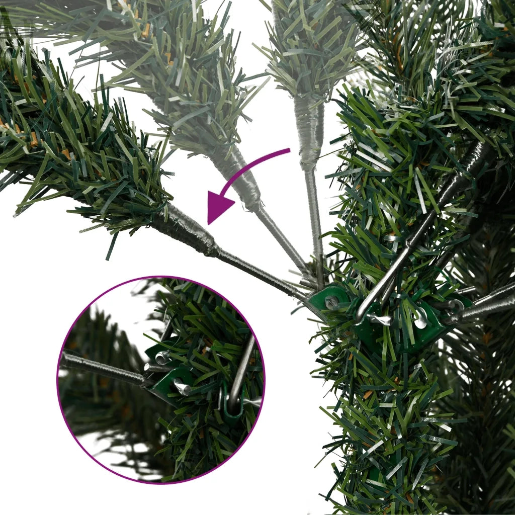 Albero Natale Artificiale con 150 LED 150 cm 3315774