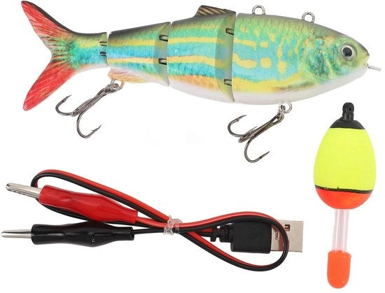 Piatto di Pesca Elettrico Portatile con Ricarica USB