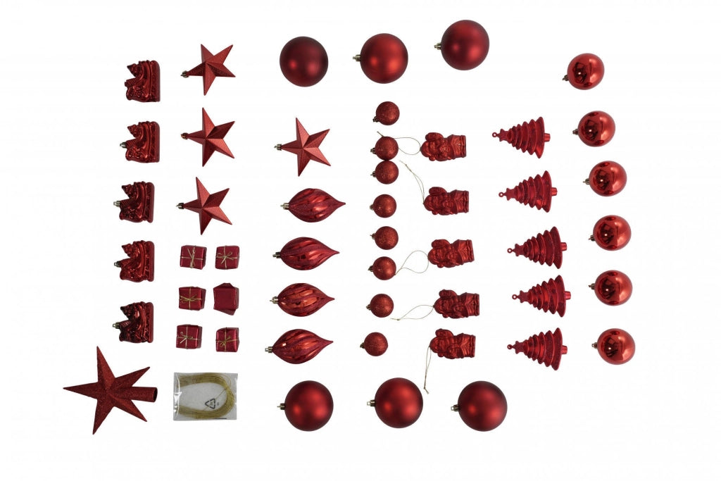 Lupari, Decorazione da Natale, Rosso
