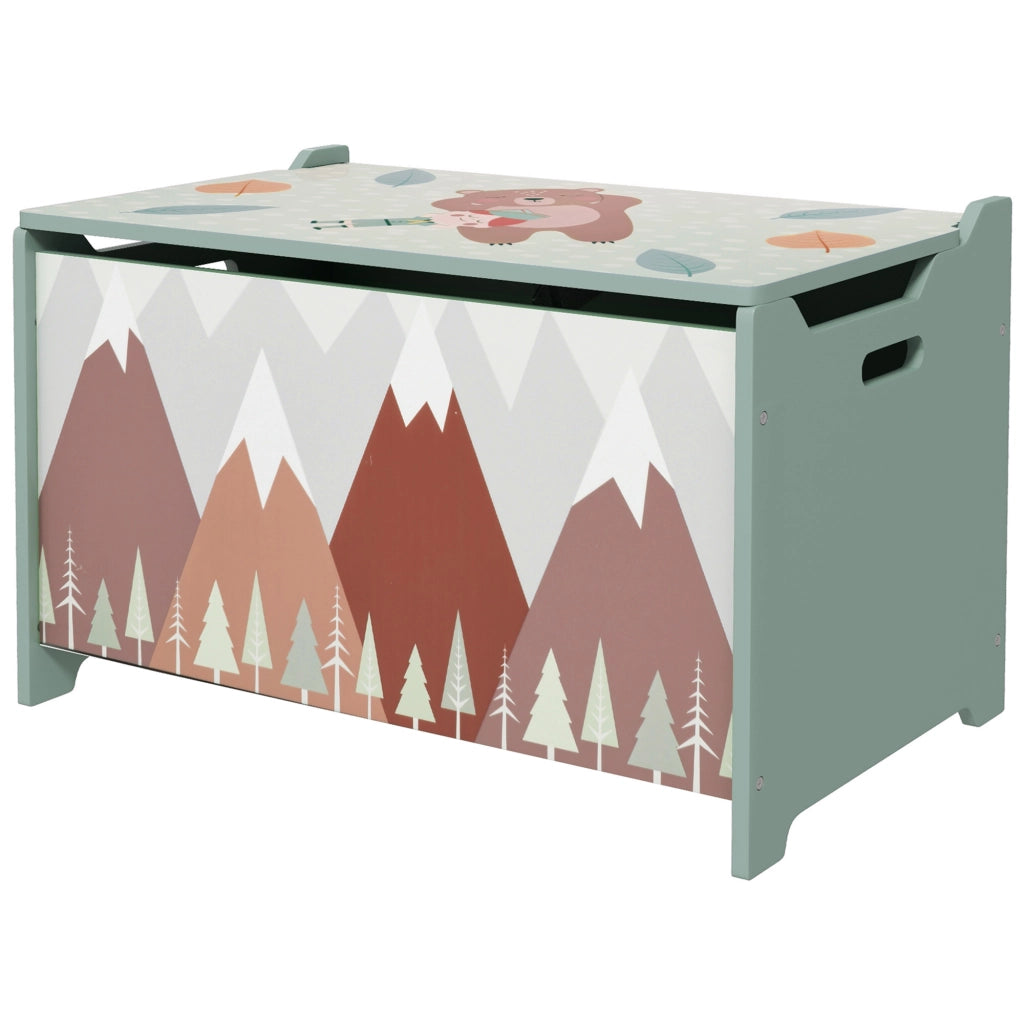 Cassa con Coperchio ¨C Minimal ¨C Verde 60x40x30