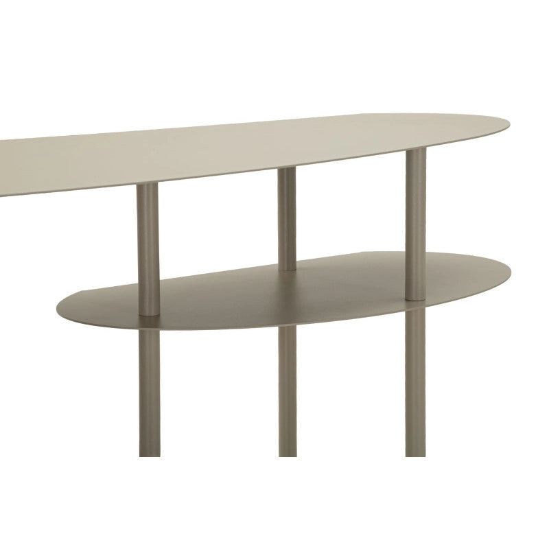 Consolle Saturno Plus Tortora cm 118x34x82