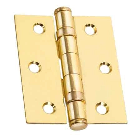 CERNIERA CON CUSCINETTI E SFERE 100x75 mm - Cromo satinato