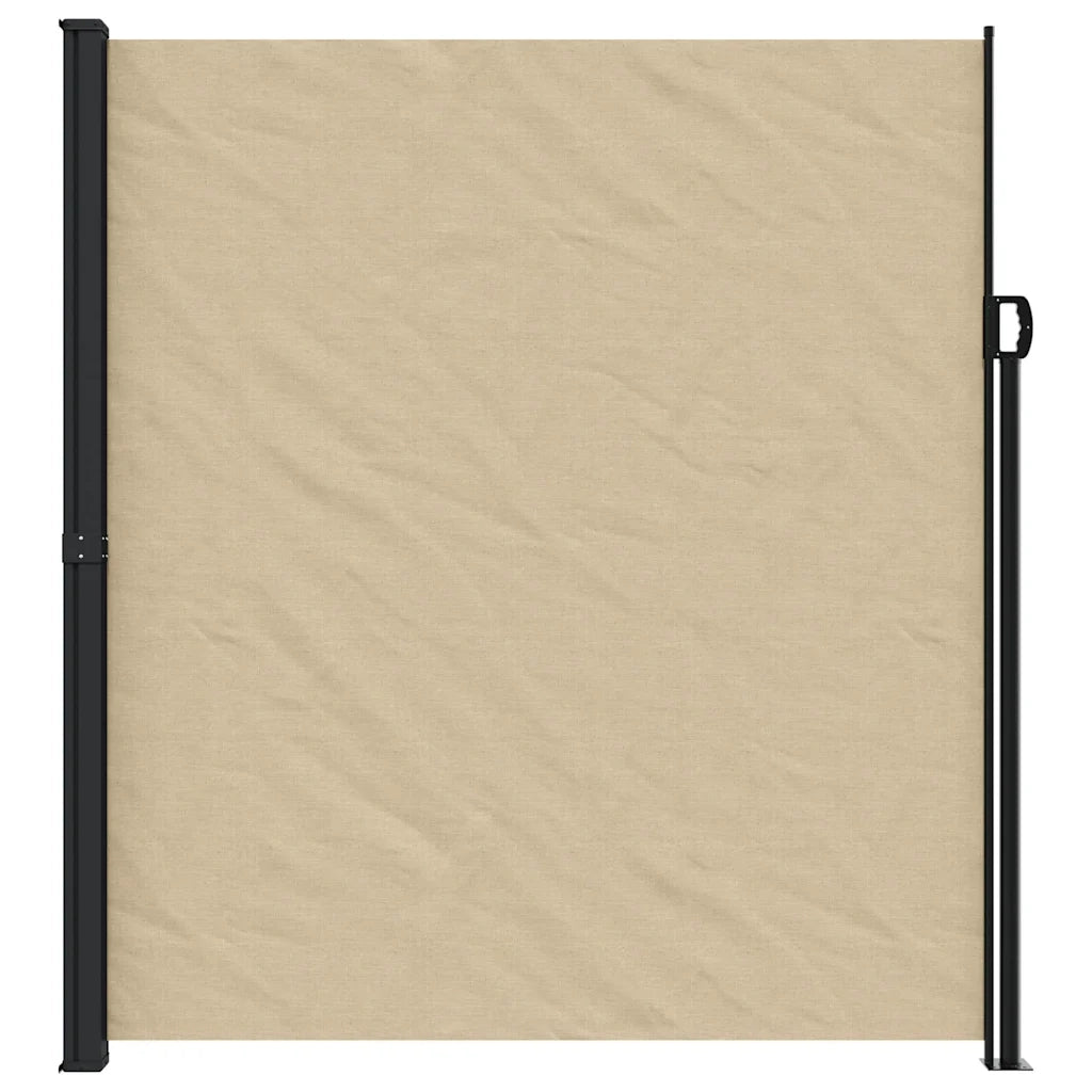 Tenda da Sole | Tenda parasole Laterale Retrattile Beige 220x300 cm