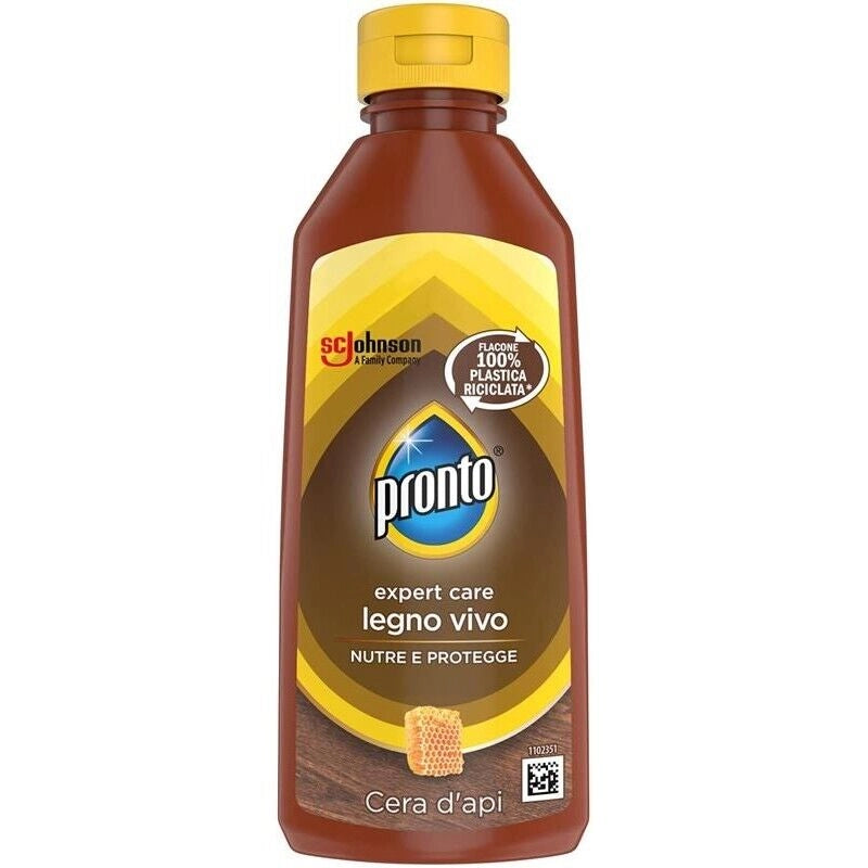 PRONTO LEGNO VIVO CREMA NUTRIENTE E PROTETTIVA IN CERA D'API DA 200 ML