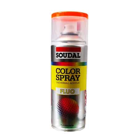 BOMBOLETTA SPRAY FLUORESCENTE SOUDAL 400 ml - Verde - 6 pezzi- SOUDAL