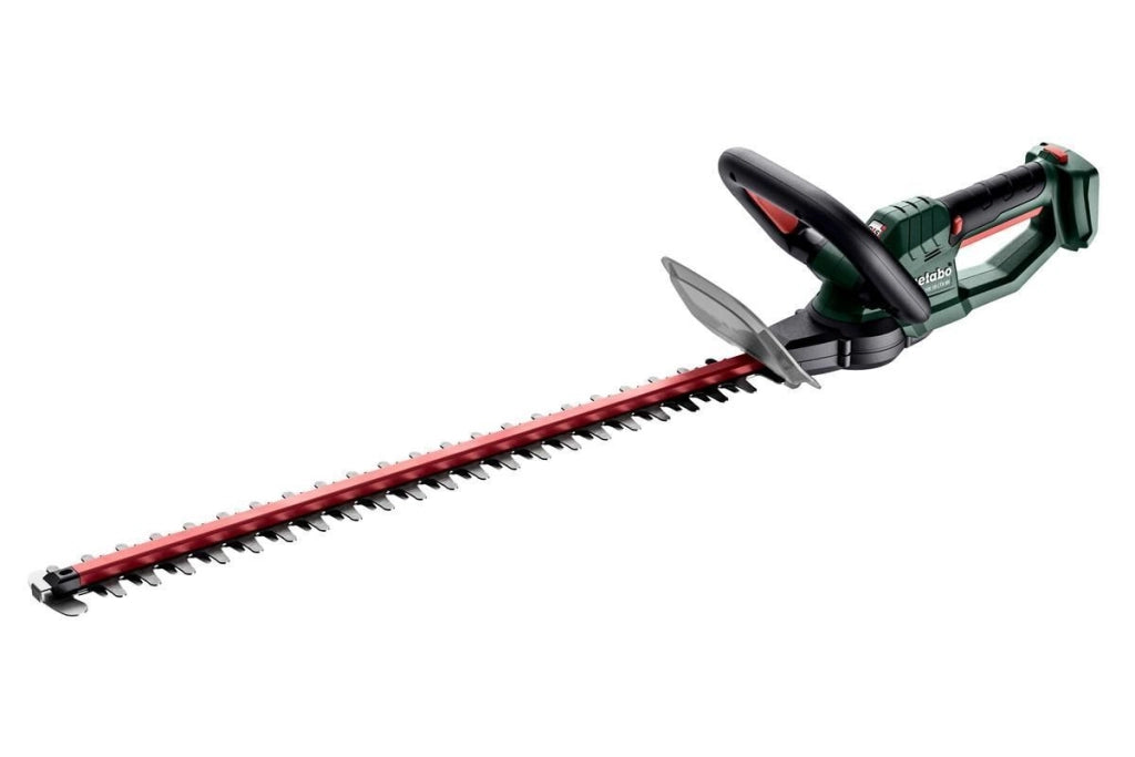 Metabo 601719850 HS 18 LTX 65 Tagliasiepi a batteria 18 V 65 cm lama doppia 2600 spm peso 2,3 Kg colore Nero Verde Rosso