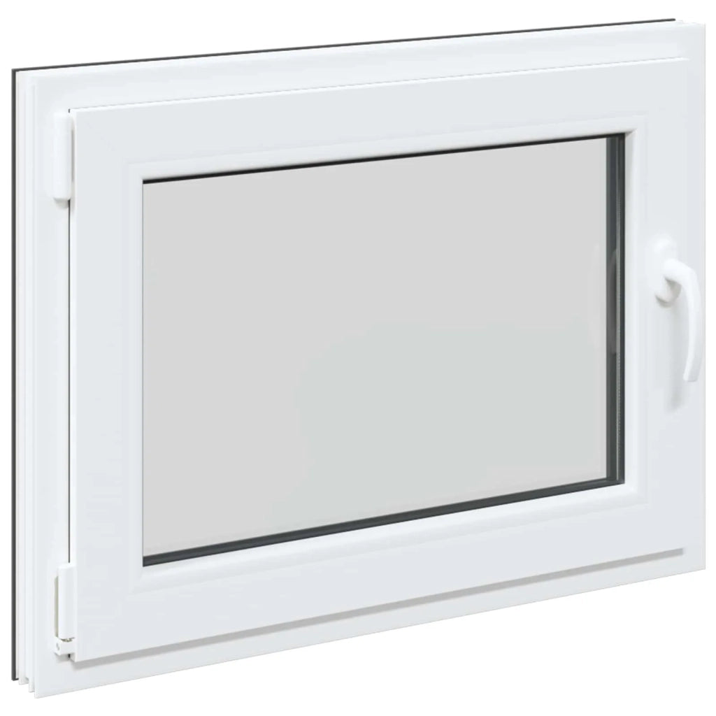 Finestra per Soffitta RISOR Antracite 80 x 60 cm PVC e Vetro 42047281