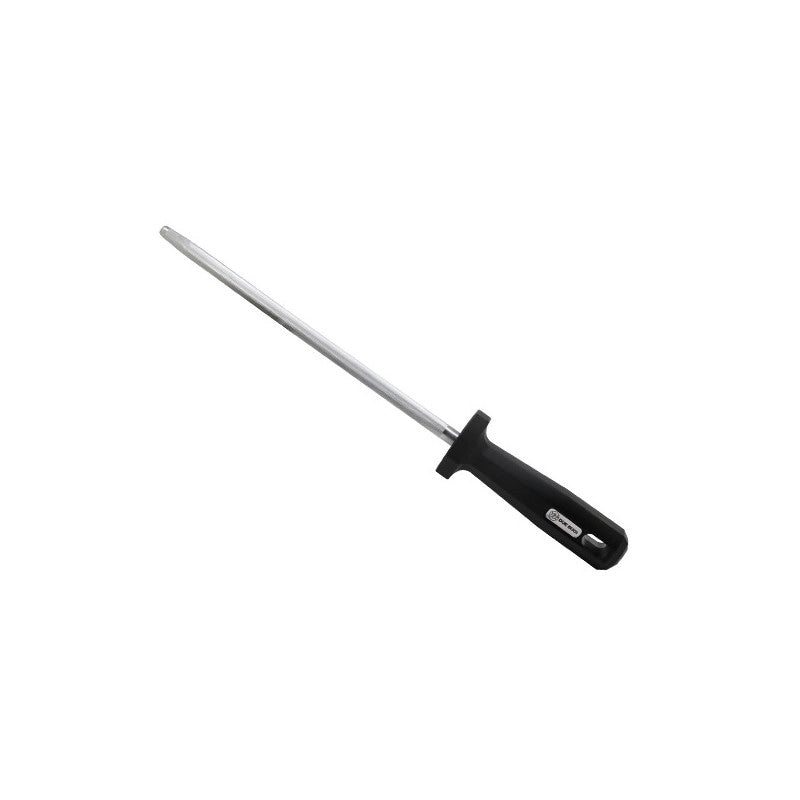 Affilatoio al carbonio 25 cm con impugnatura legno – Due Buoi art. 671