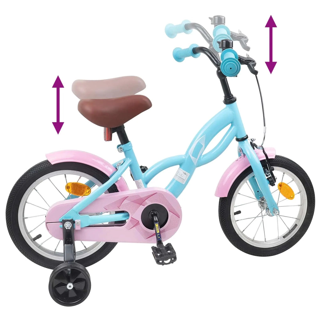 Bicicletta per Bambini 14 Pollici per bambini da 3 a 5 anni 42009653