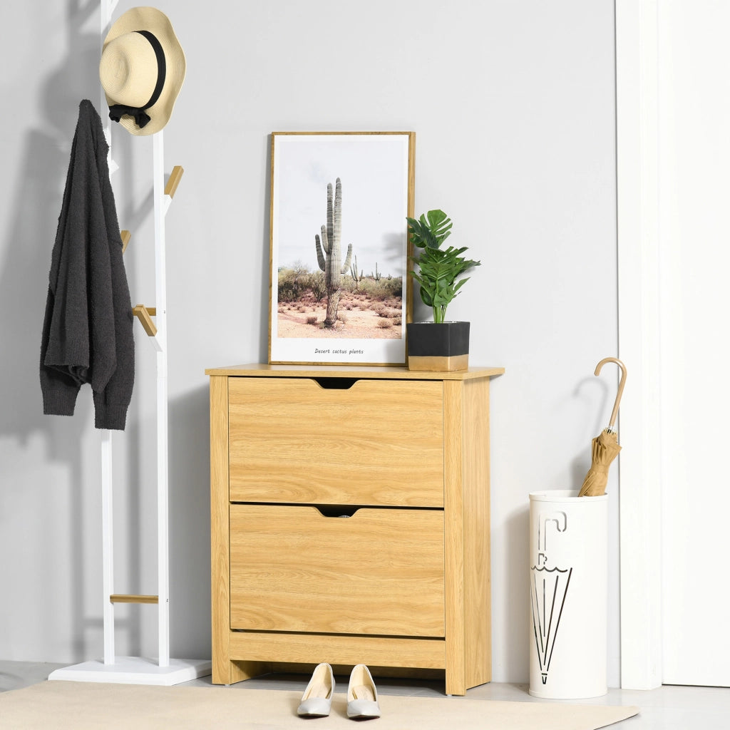 Scarpiera ¨C Minimal ¨C Bianco 2 Porte 2 Ripiani