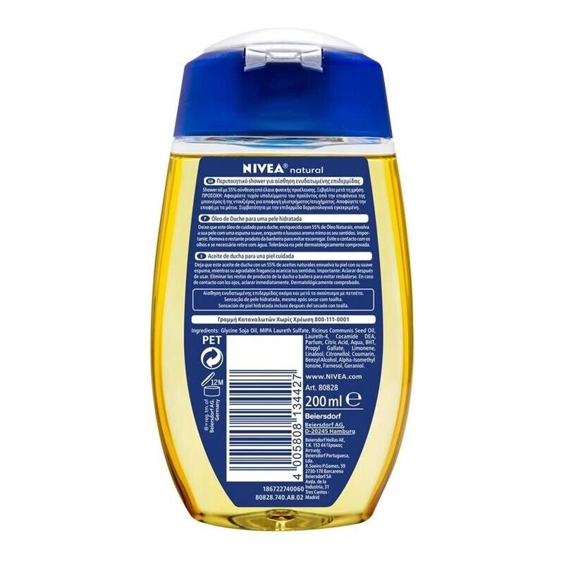 NIVEA RICH CARE DOCCIA OIL IN FORMATO DA  200ML