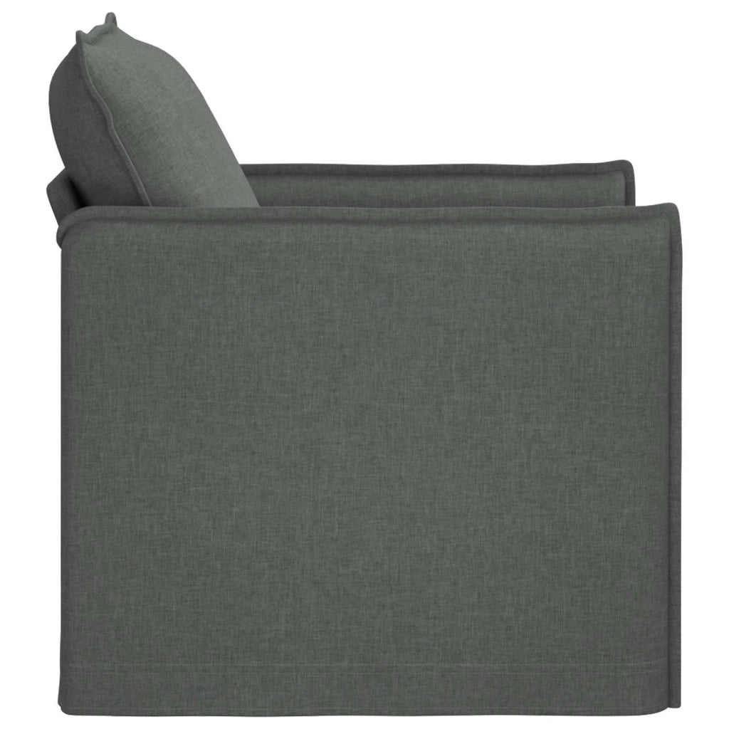 Divano Grigio scuro 75 x 82 x 85 cm Tessuto 42024505
