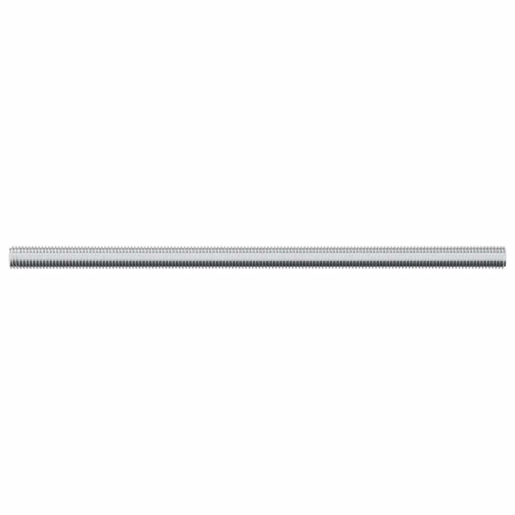 Barre filettate 12 pcs Argento M6 x 120 mm Metallo 864446