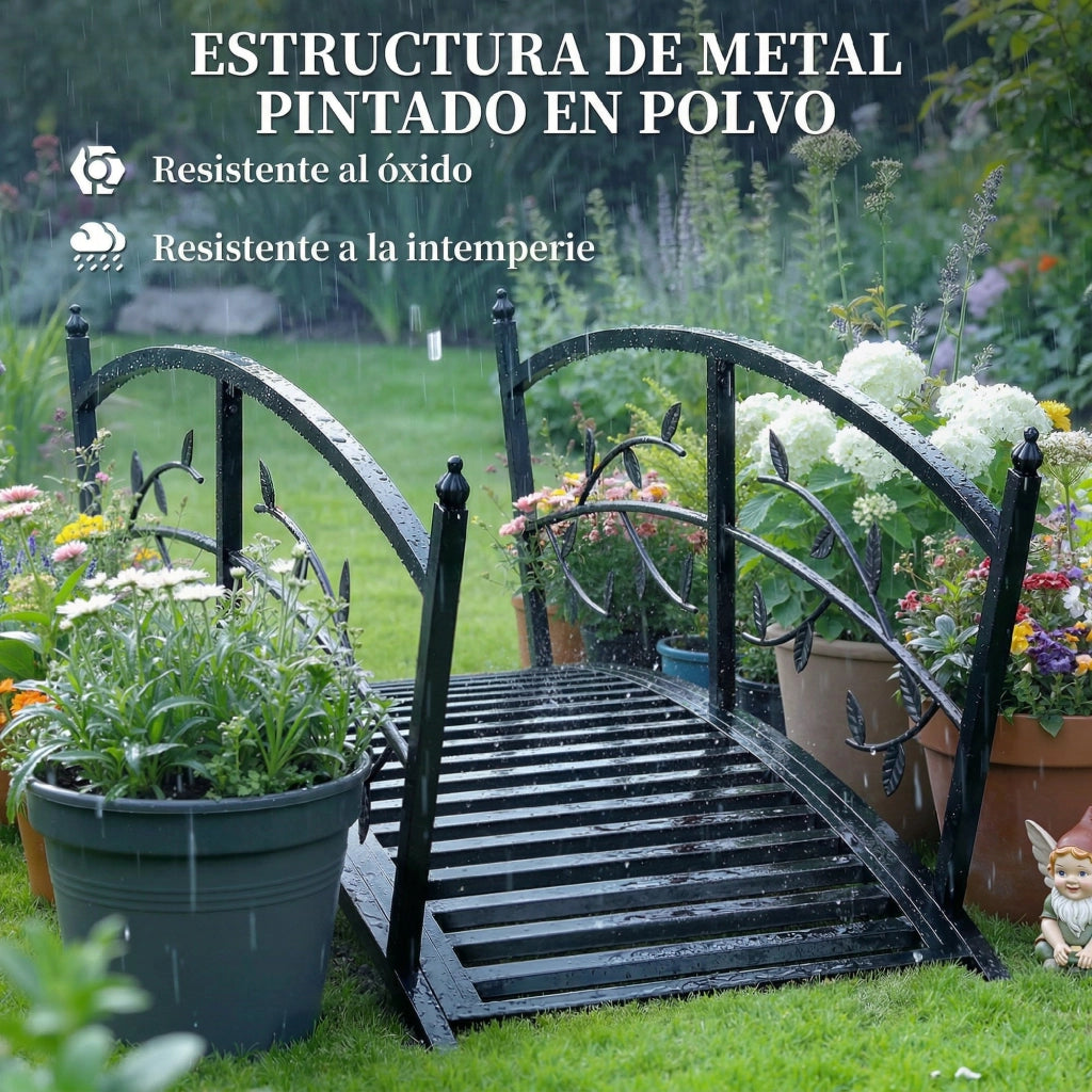Ponte da Giardino ¨C Minimal ¨C Nero 1.2 m