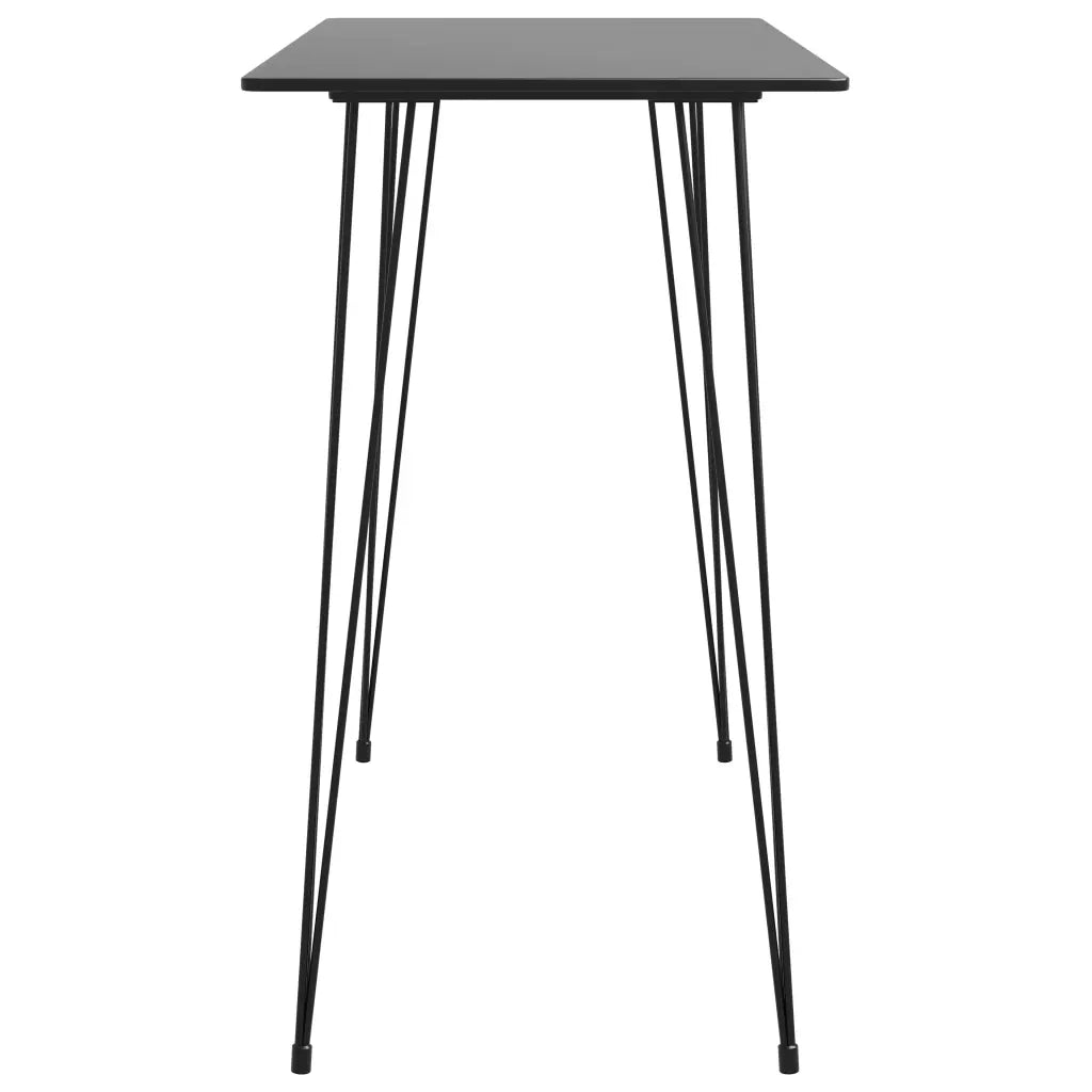 Set da Bar 7 pz Nero e Grigio 3057397