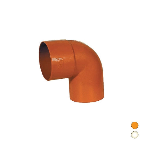 CURVA 87  ° IN PVC- Diam. 100- ESCLU- pezzi 1