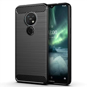 Copri Telefono Schokbestendente - TPU Flessibile - Antimarcatura Dita - Antiscivolo - Per Nokia 6.2/Nokia 7.2 - Progettazione Ultraleggera - Copri Telefono