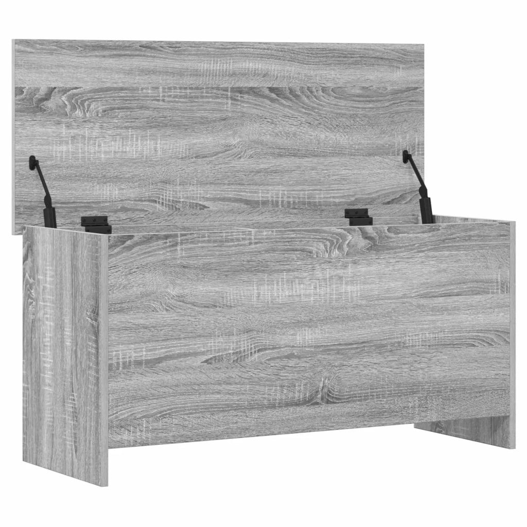 Cassa di stoccaggio Sonoma grigio 100 x 40 x 50 cm 8011272