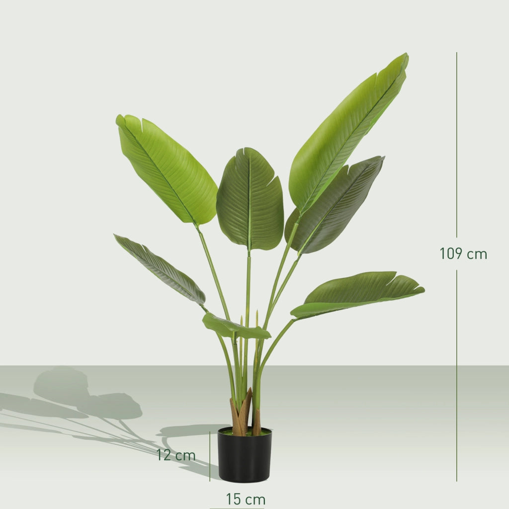 Albero Artificiale con Vaso ¨C Minimal ¨C Verde 109 cm