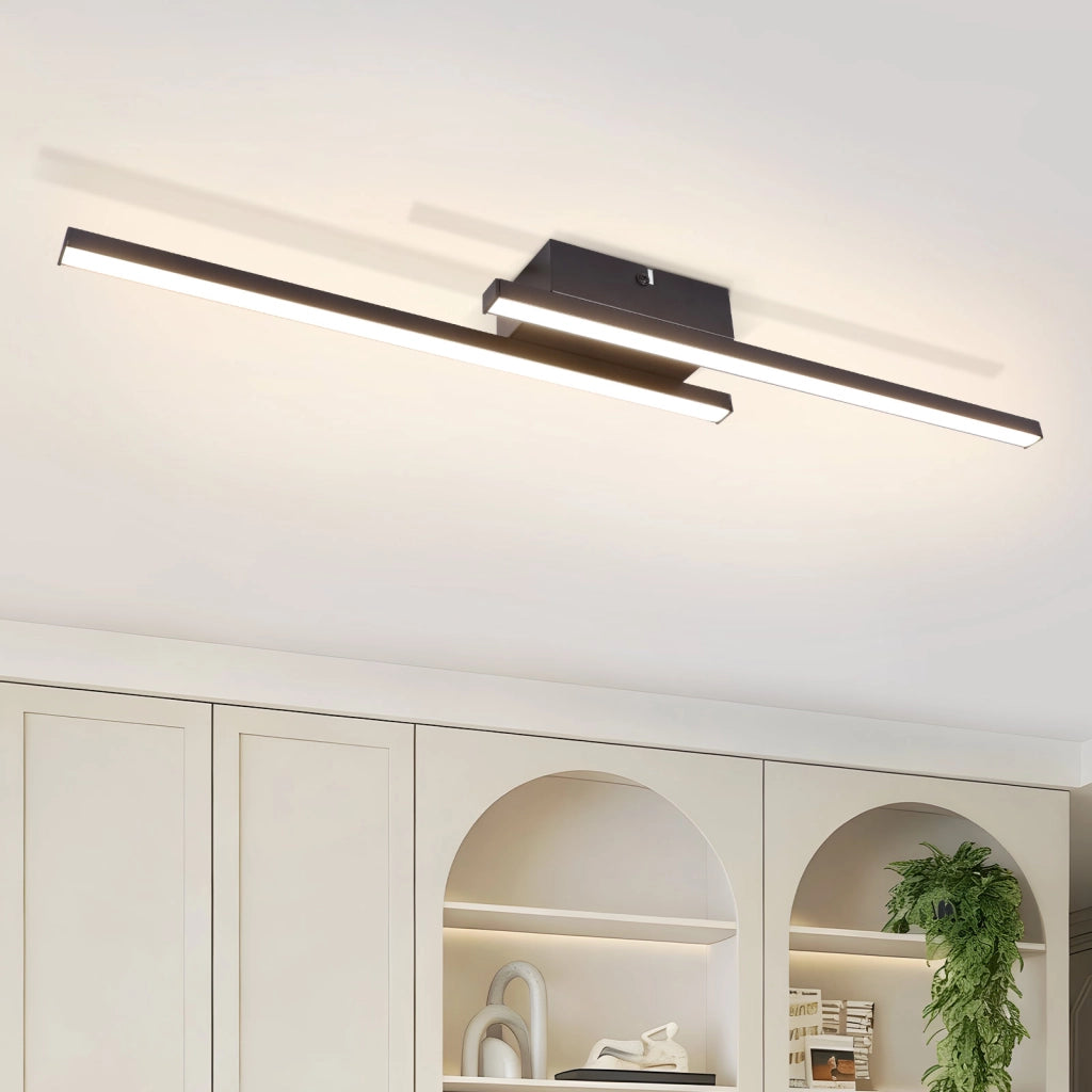 ZMH Lampada da Soffitto LED 12W 4000K Neutrale Moderna 61 5cm per Corridoio Soggiorno Sala da Pranzo