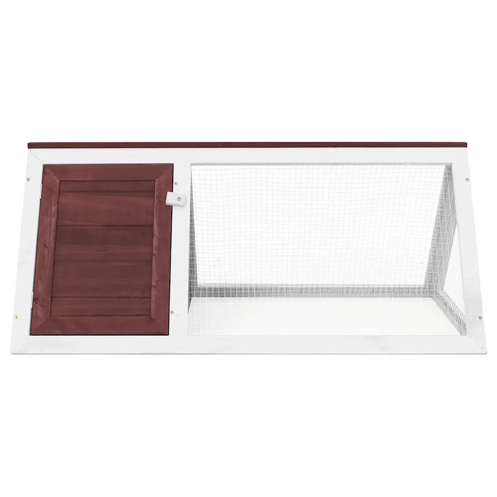Conigliera in Legno Marrone 170853