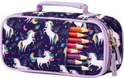 Etui Choco Mocha per ragazze, Unicorno-Viola