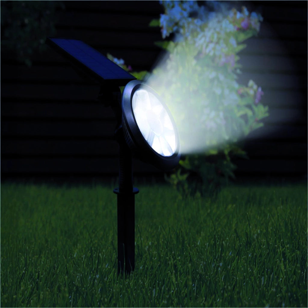Suprema PICCHETTO SOLARE CON SENSORE CREPUSCOLARE, 1,8 watt, 150 lumen, luce naturale + Rgb