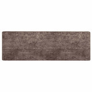 Runner in Moquette | Runner Tappeto MARSA Grigio 80 x 250 cm Poliestere e PVC