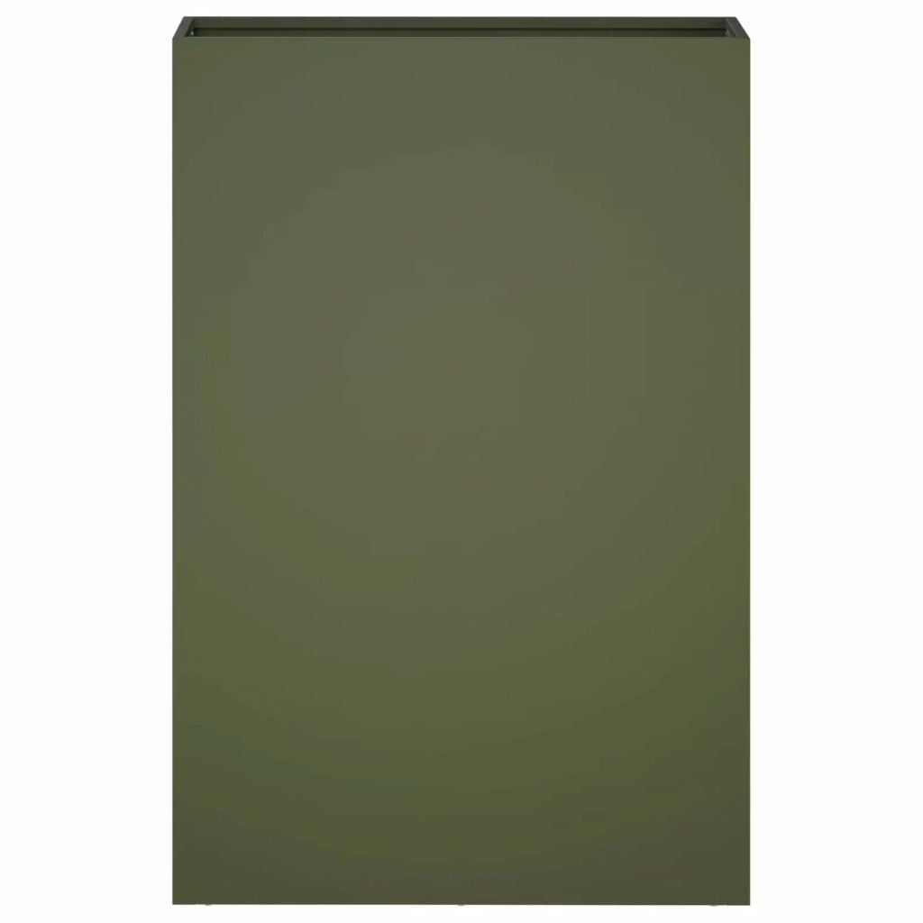 Vaso da giardino Verde Oliva 40 x 20 x 75 cm 8005434