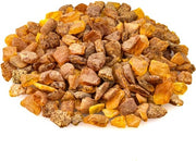Pietre di ambra lucidate e ruvide - 100% naturali pezzi di resina baltica Ambar per la creazione di accessori artigianali (senza fori) - Cultura dell'Ambra