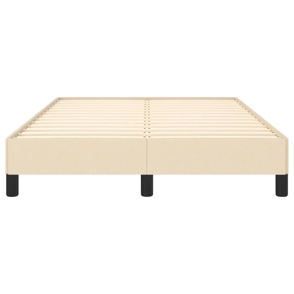 Giroletto senza Materasso-Struttura Letto Crema 120x190cm in Tessuto 275686
