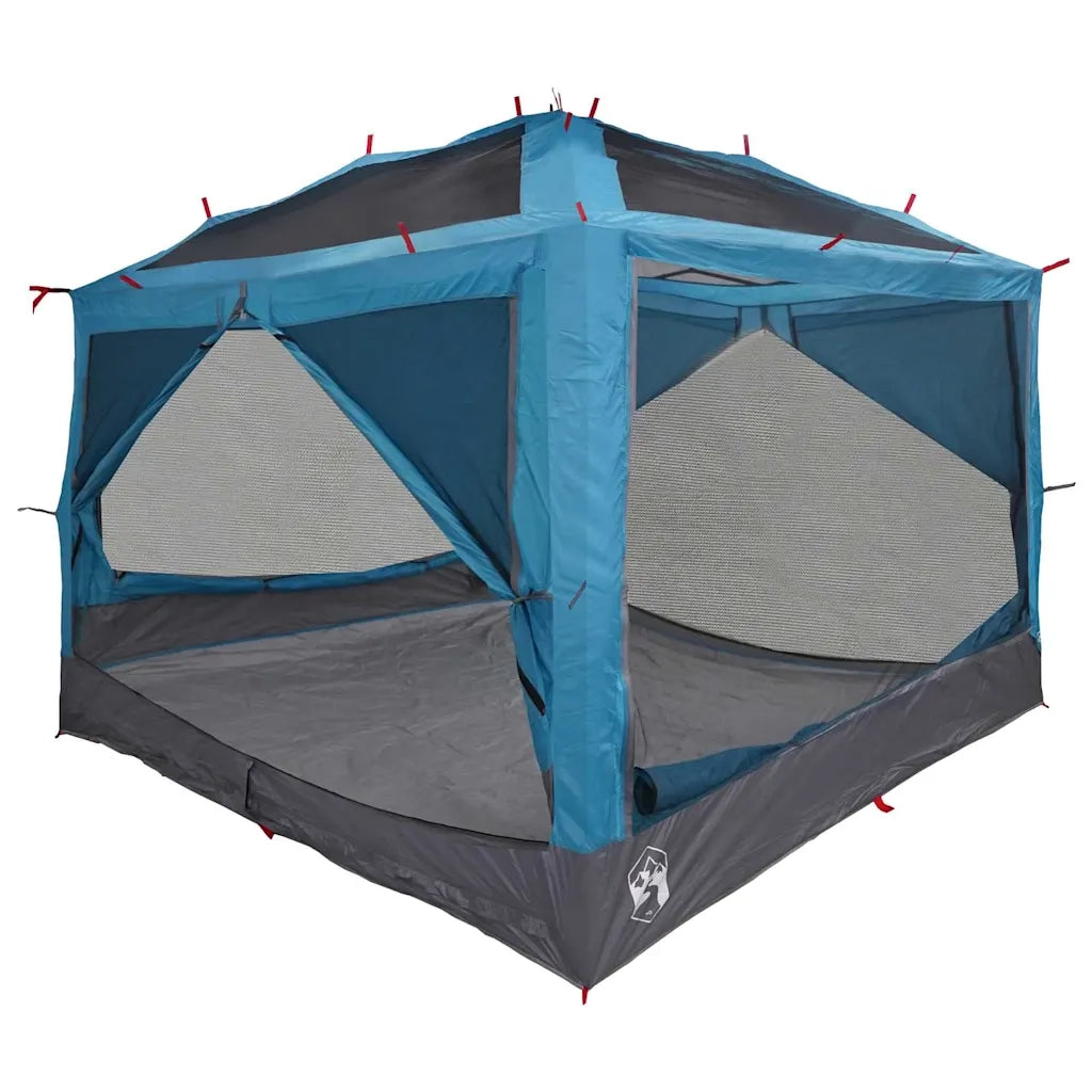 Tenda interna per 7 persone Blu e Grigio 300 x 300 x 250 cm 42004063